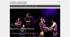 Desktop Screenshot of chrislightcap.com
